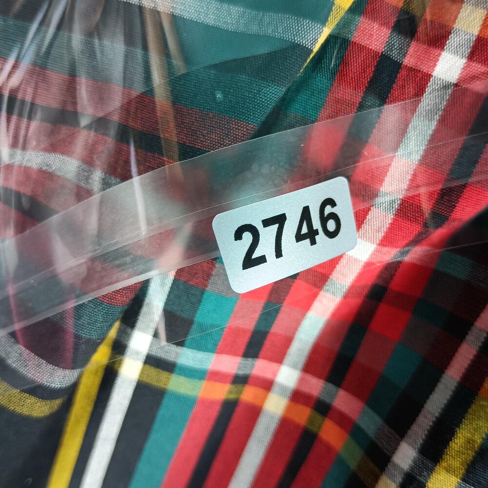 J Crew Skirt Womens 12P Black Tartan Plaid Ruffle Knee Length Preppy - Picture 8 of 8